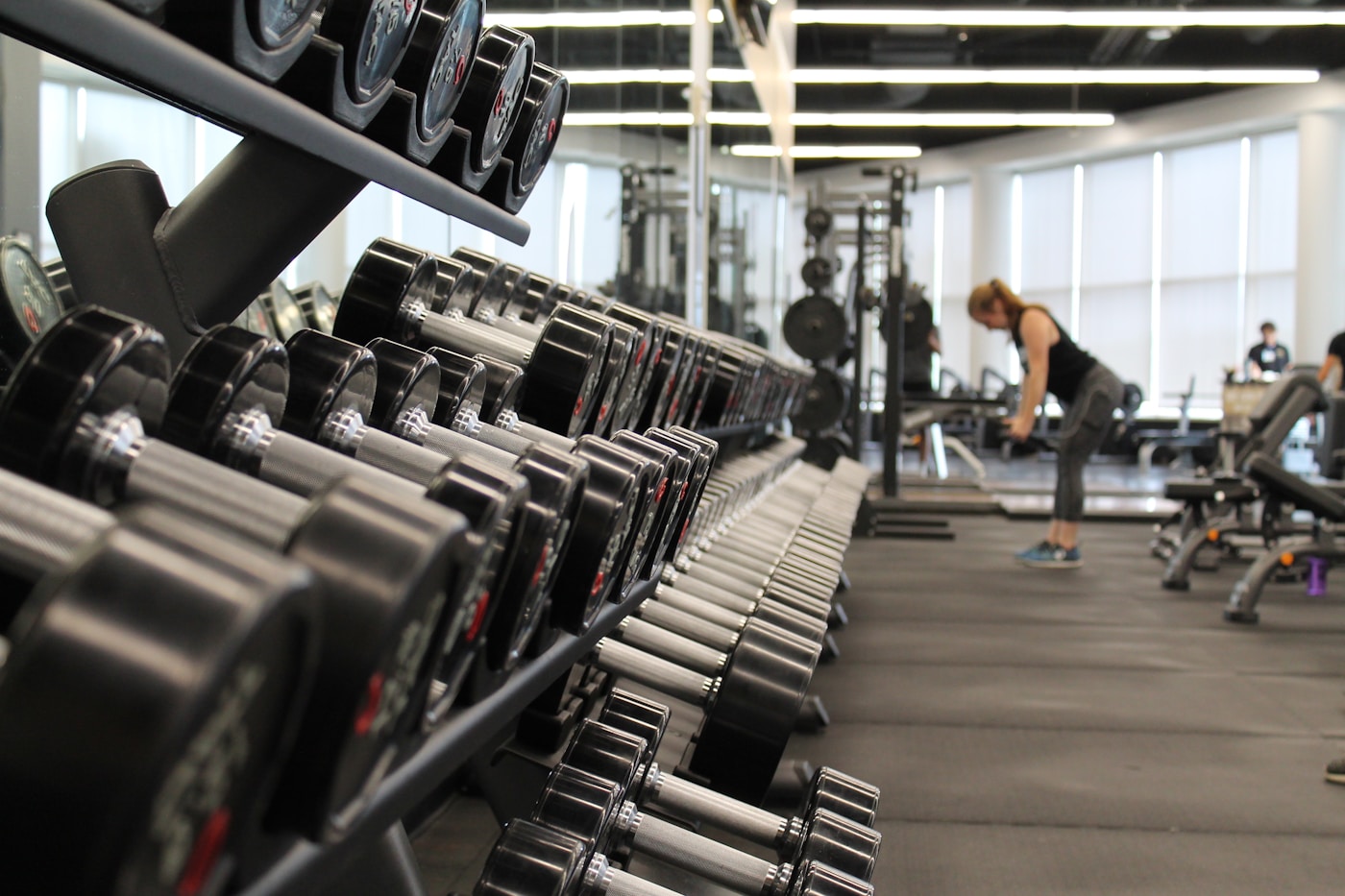 Home gym strength rack